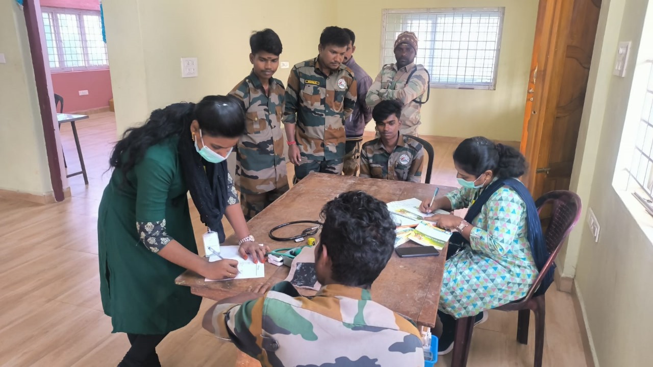 Nalam Hospital Health Screening for Forest Department Staffs